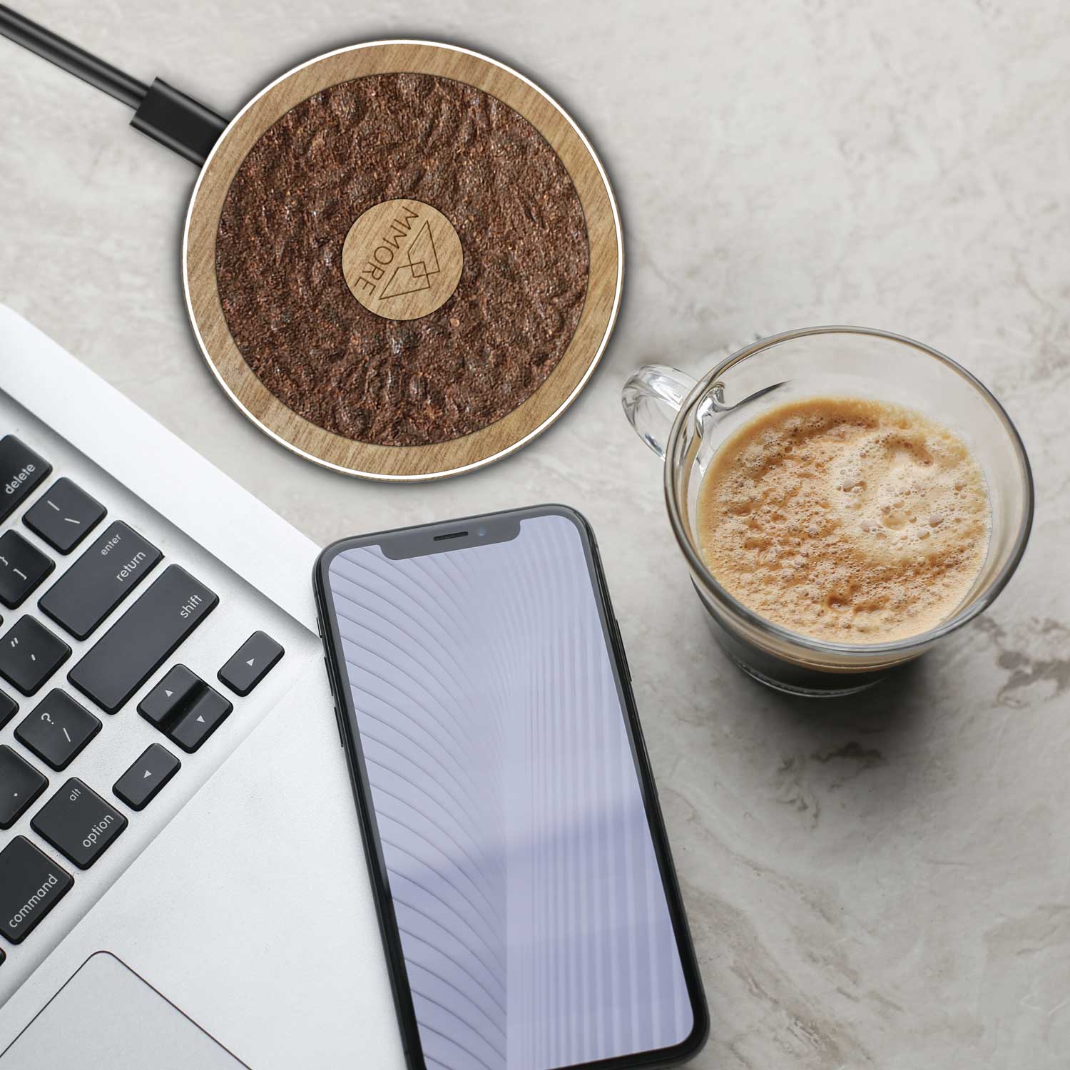 Organic COffee Wireless Charger